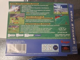uefa striker sega dreamcast sans notice PAL espagnol spanish 🇪🇦