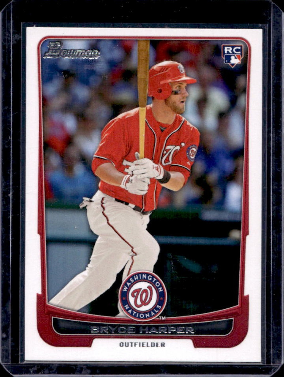 2012 Bowman Draft Picks & Prospects Bryce Harper RC Rookie #10 Nationals