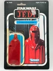 VINTAGE STAR WARS ROTJ 65 BACK THE EMPERORS ROYAL GUARD MOC SHIPS WITH STAR CASE