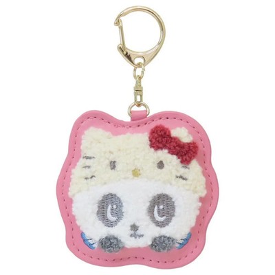 Sanrio Characters x Panshel Hello Kitty Sagara Embroidery Keychain 2025AW JP LTD
