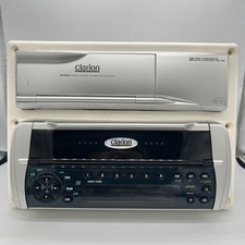 Clarion Marine 6-disc CD Changer XM665 Tuner Cassette Player XMA1 UNTESTED