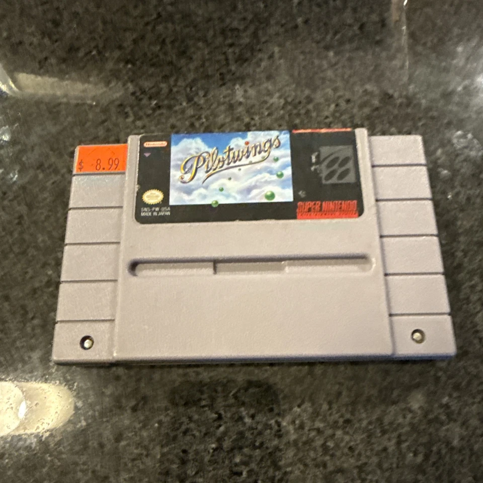 Pilotwings Pilot Wings Super Nintendo SNES Official Original Authentic OEM Works - Image 4 of 4