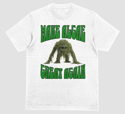 Make Algae Great Again T-Shirt  Support Democracy S,M,L,XL,2XL