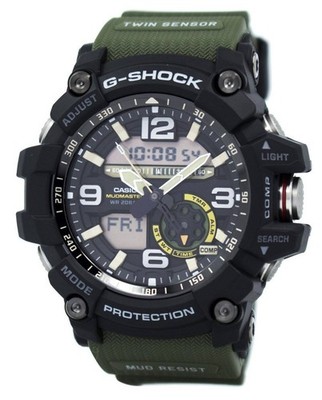 Casio G-Shock Mudmaster Analog Digital Twin Sensor GG-1000-1A3 Men's Watch