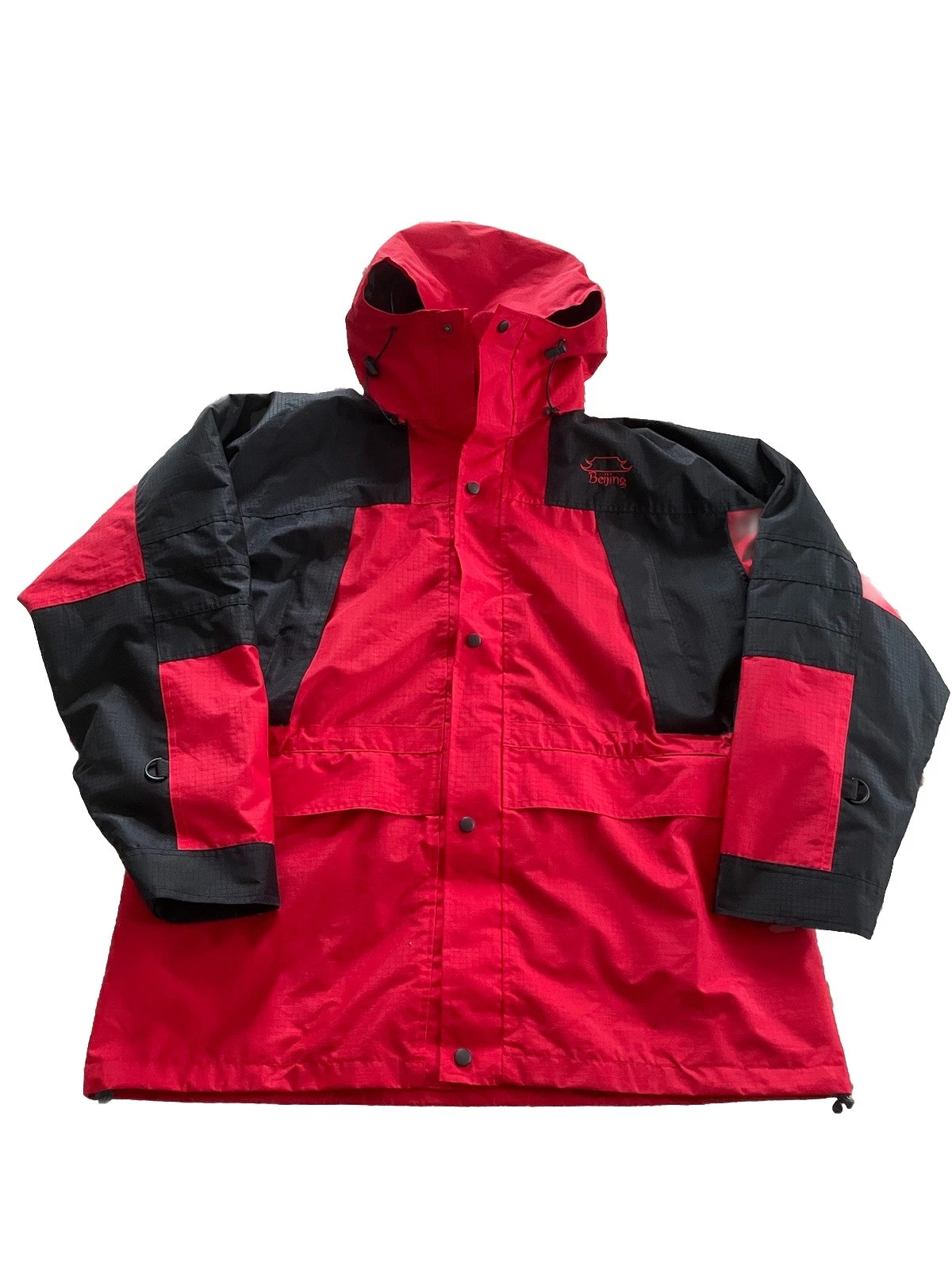 Unisex Waterproof Beijing Jacket Winter Warm Zip Out Fleece Lining Hiking