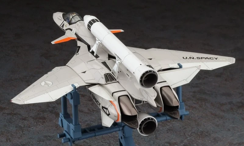 Kit Modelo Hasegawa 65891 1/72 Macross Plus VF-11B Thunderbolt con Cohete Booster Foto 3 de 4