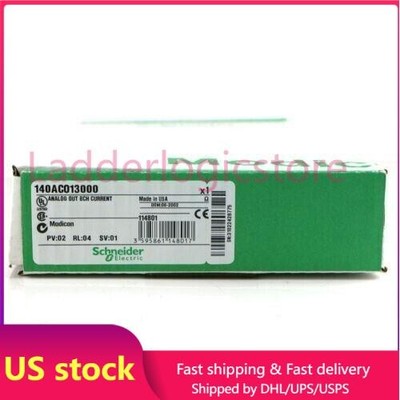 New In Box Original Schneider 140ACO13000 Analog Output Module Fast Shipping