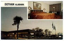 Postcard Sheraton Motor Inn Dothan Alabama