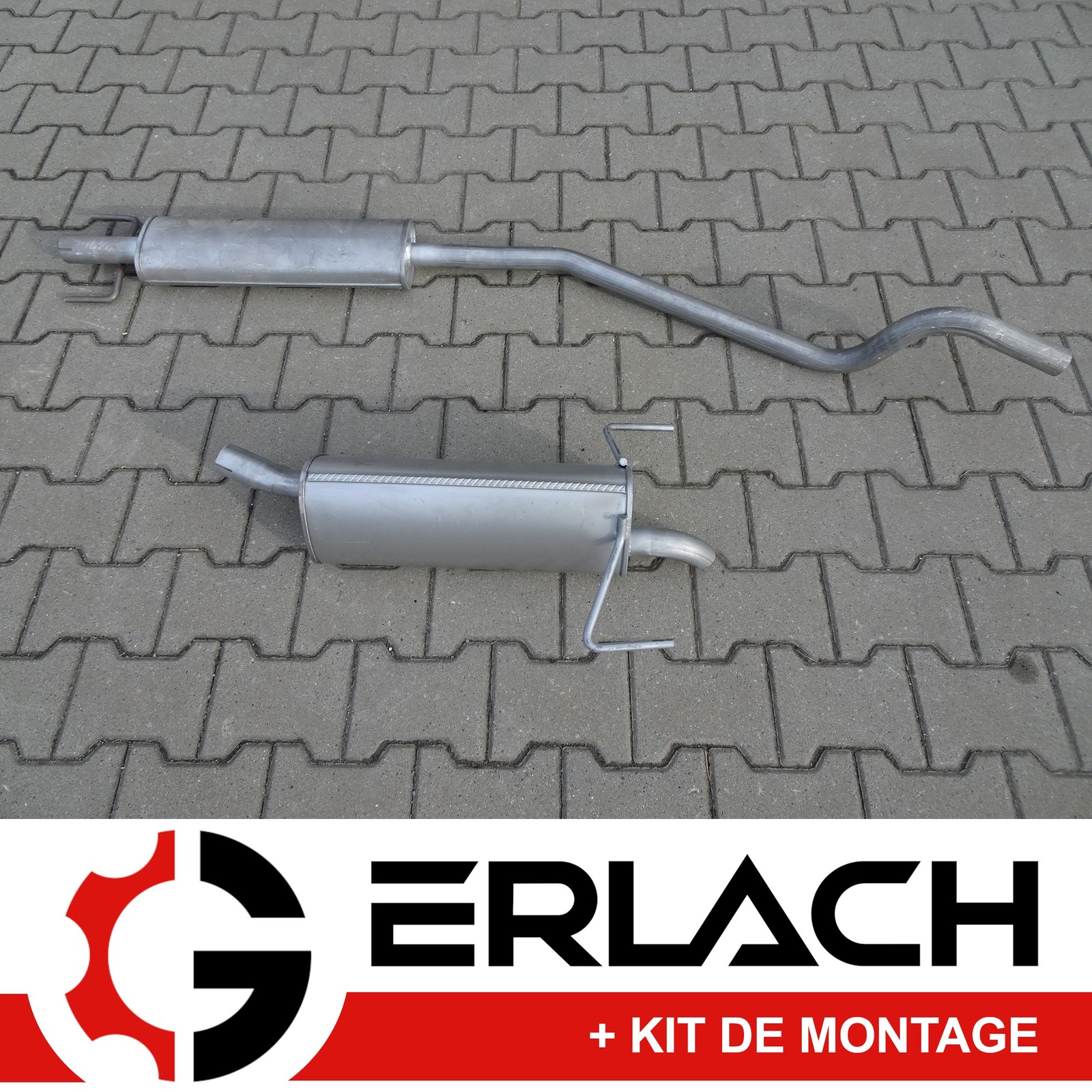 Silencieux Opel Astra H GTC 1.6 réduction bruit échappement