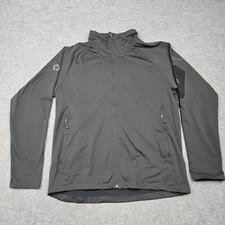 The North Face Jacket Mens XL Gray Softshell Full Zip HP Connection Logo