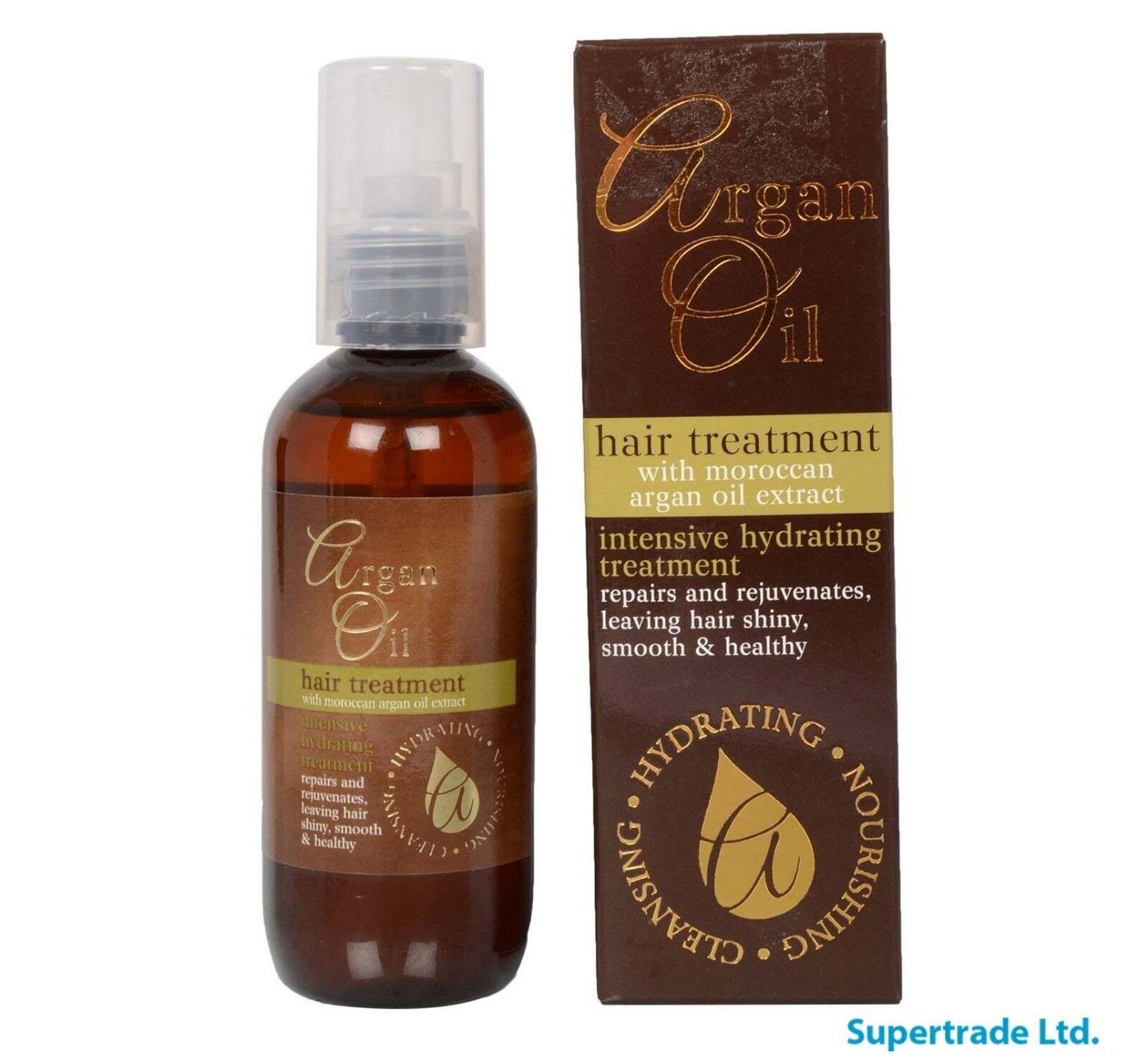 Argan Oil Hydrating Hair Treatment With Vitamin E & Moroccan - 100ml
