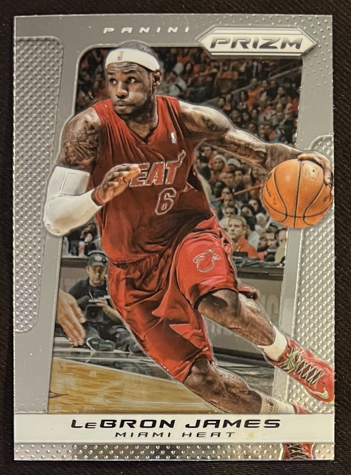 2013-14 Panini Prizm LeBron James #65 Miami Heat