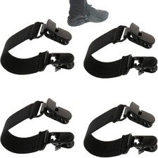 4 Pcs Boot Straps for Cowboy Boots Adjustable Boot Clips Boot Straps Clips El...