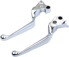 Chrome Hand Levers Brake Lever  Clutch Lever Replacement for Harley Hand Contro