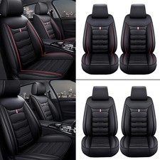 For Ford Mustang Car Seat Cover Deluxe Pu Leather 2-seats Front Set Protector For Ford Mustang Car Seat Cover Deluxe Pu Leather 2-seats Front Set Protector