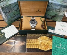 16750 1999 Rolex  Explorer II 40mm Stainless Watch Complete Set. 
