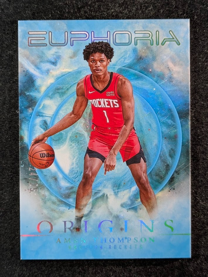2023-24 Panini Origins Basketball AMEN THOMPSON 24/25 Turquoise SP Euphoria #6