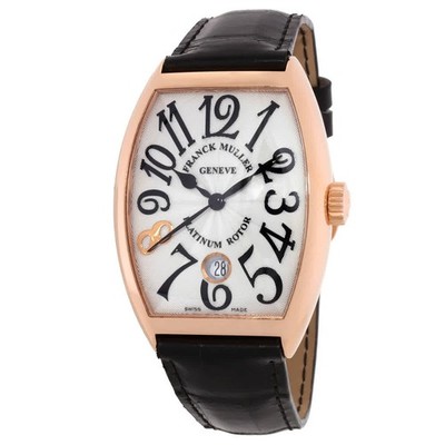 フランケン Franck Muller Cintree Curvex Automatic White Dial Unisex Watch