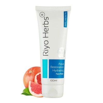 Riyo Herbs Aqua Restoration Hydrating Face Wash For All Skin Types 100ml