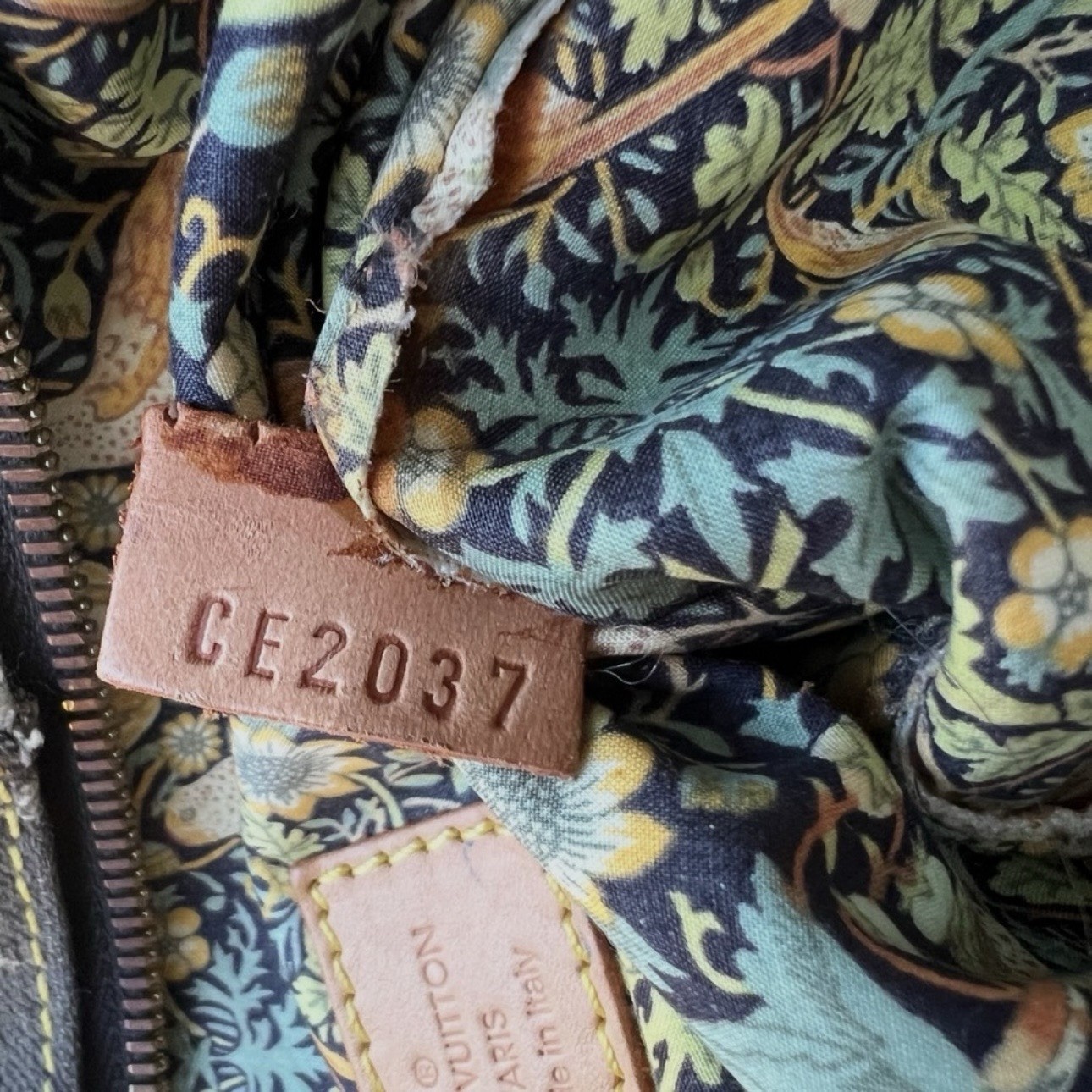 Louis Vuitton Monogram Denim Patchwork Bowly bag … - image 8