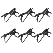 Lapel Lavalier Clip Mic Clip 10pcs Iron Design for Voice Recording and Speech