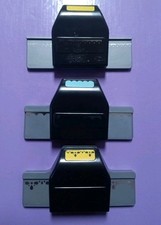 3 Lot EK Dotted Scallop, Scallop,  Jewel Dots Tear Drop Border Edge Paper Punch