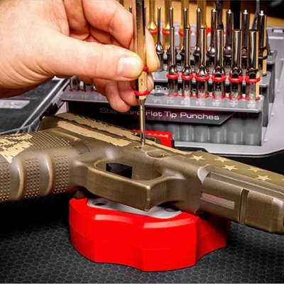 #ad Real Avid Smart Bench Block Red Gray Non Slip Magnet Universal Resin Rubber $12.00