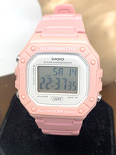 Casio Women\'s Watch W218H Illuminator Quartz Digital Light Pink Resin Sport 3224 Amazon.com: Casio Illuminator Alarm Chronograph Digital  main image 4