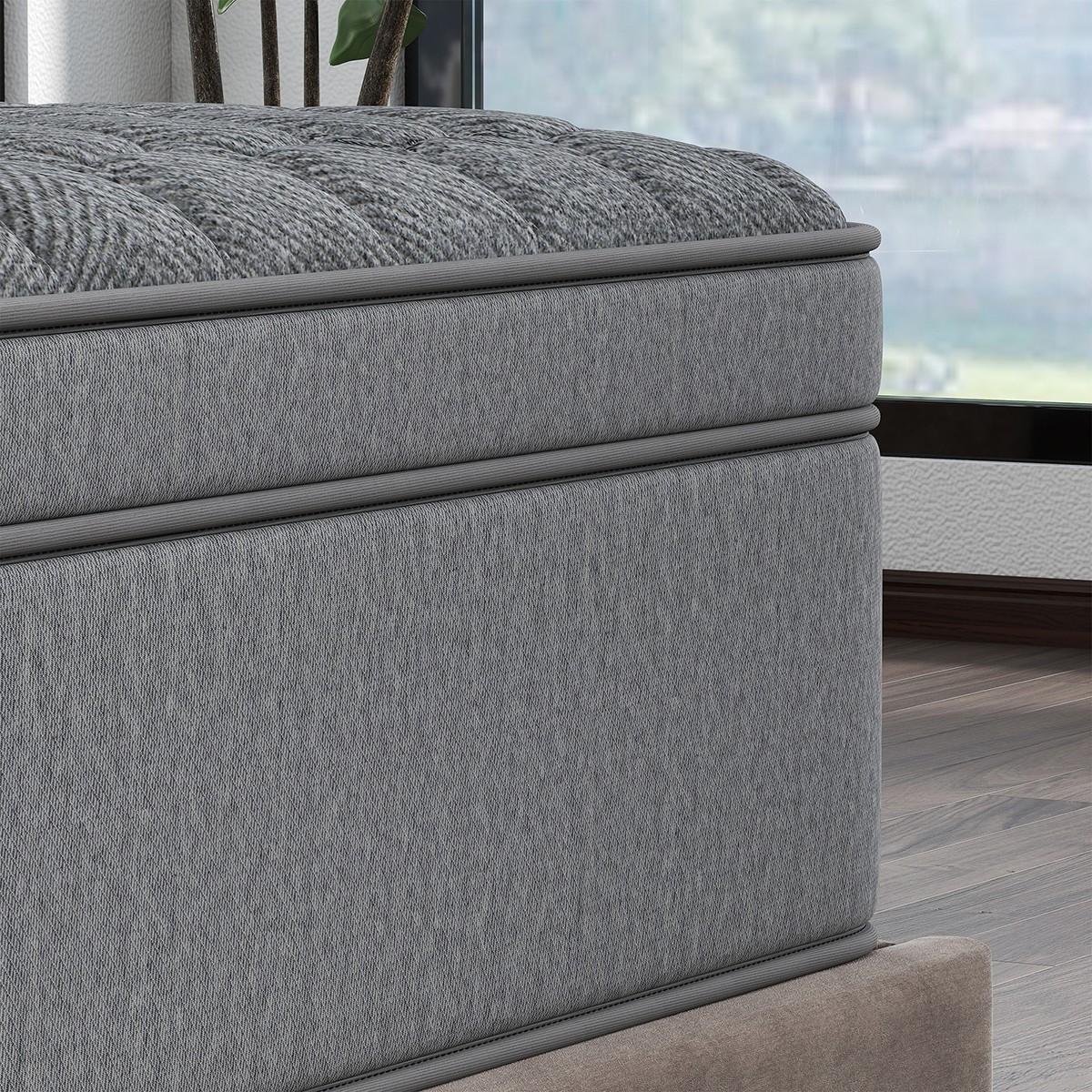 12"14" Gel Memory Foam Hybrid Spring Mattress in a Box Twin Full Queen King Size