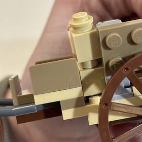 LEGO The Lord of the Rings: Gandalf Arrives (9469) Complete No Box Cracked Torso