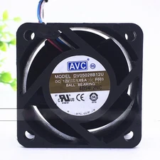 1PCS AVC DV05028B12U DC12V 1.65A 4-wire cooling fan 5cm 5028