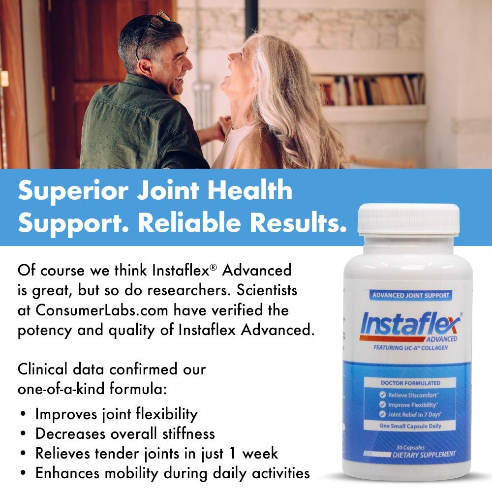 Instaflex Advanced Joint Support - Doctor Formulated Joint Relief Supplement,
