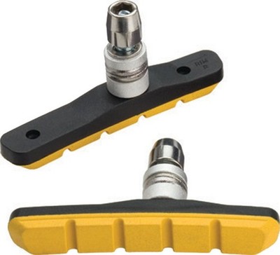 Jagwire Mountain Sport Bremsbelag V-Brake gelb, 1 Paar, NEU