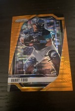 2025 Panini Prizm - Harry Ford #257 Orange Pulsar Prizm /399 (RC)