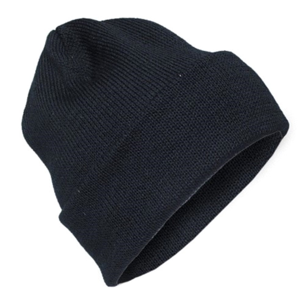 Liberty Mountain Black Knit Watch Cap Head Skully Ski Gear One Size Warmer 9565