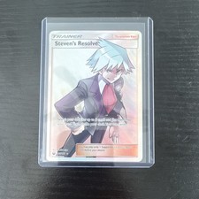 Pokémon Steven's Resolve Full Art Holo 165/168 Celestial Storm on eBay