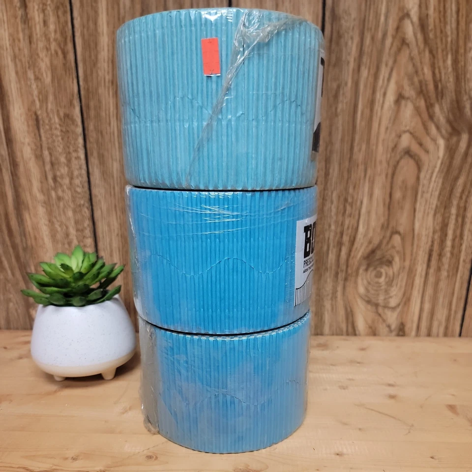 Pack de 3 Bordette Festoneado Decorativo Tablón de Anuncios Borde Azul Foto 4 de 4