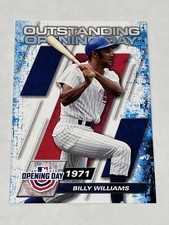 2021 Topps Opening Day Baseball Outstanding Opening Day - Billy Williams - Cubs