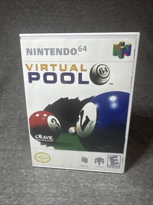 Virtual Pool 64 (Nintendo 64 N64) Cartridge