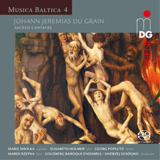Johann Jeremias Du Gra Johann Jeremias Du Grain: Sacred Cantat CD UK IMPORT