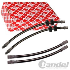 4x FEBI BREMSSCHLAUCH VORNE + HINTEN passend für AUDI 100 C3 VW PASSAT B2