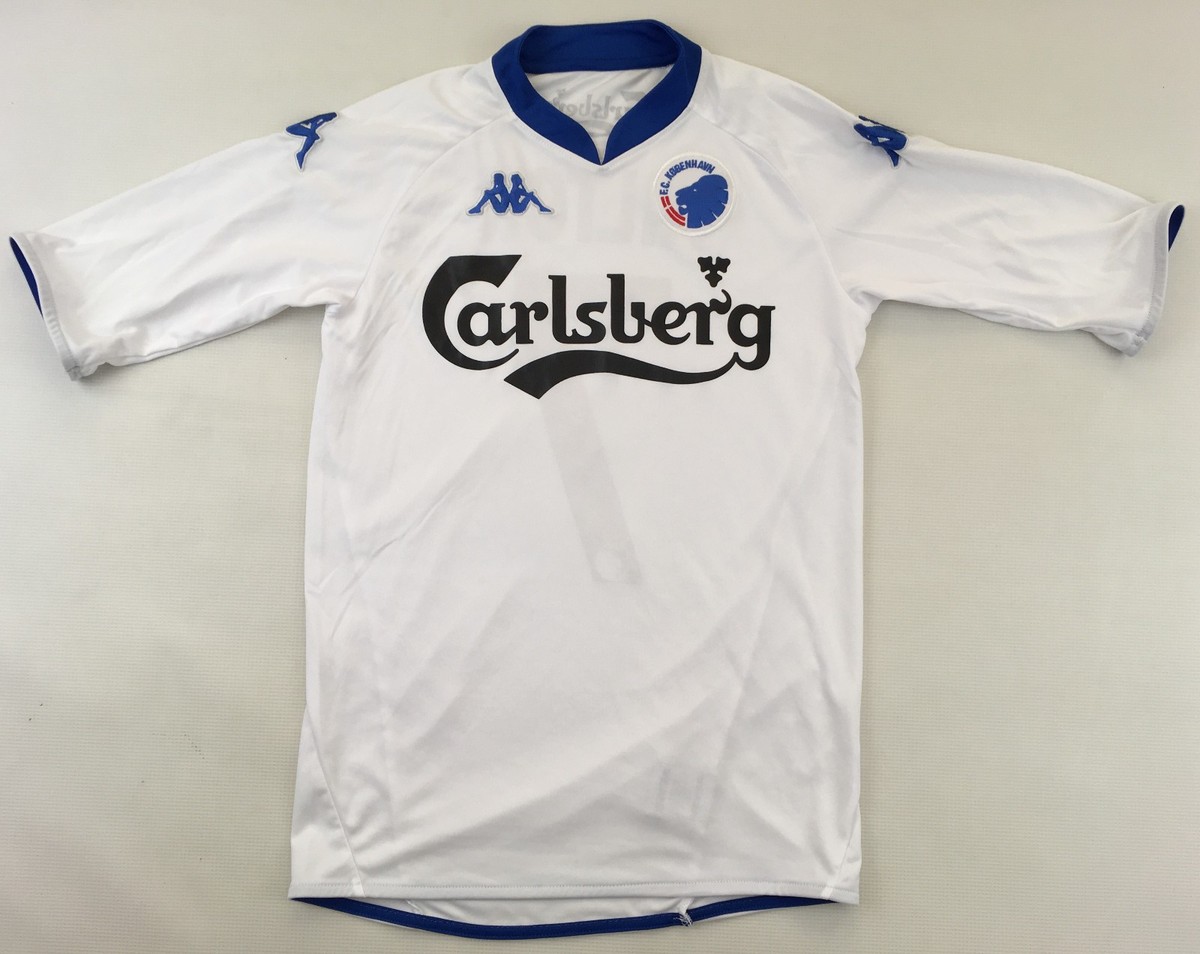 Maillot Kappa Copenhague 2008-2009 Domicile – Blanc – Taille M – Signé ?