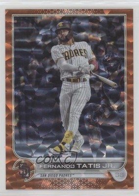 2022 Topps Series 1 Orange Foil 291/299 Fernando Tatis Jr #100 0pm8