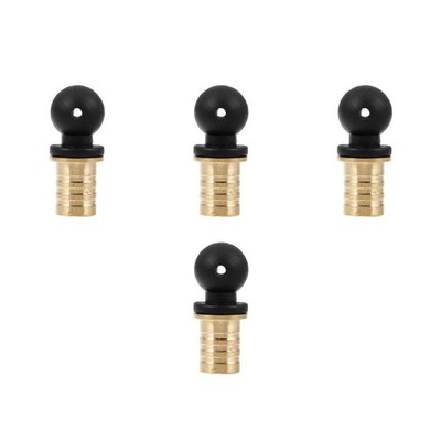 4 Pieces Weinverschluss Getränkeflaschen-sparer Weinflaschenverschluss