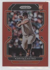 2022 Panini Prizm Red Prizm Kervin Castro #34 07rd