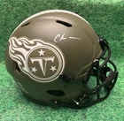 Chris Johnson Tennessee Titans Signed Helmet