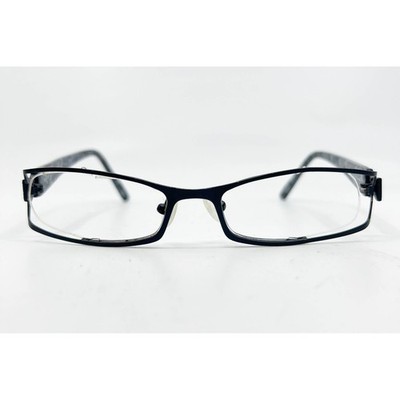 Helium Eyewear Glasses Women Black  HE 41171 Marble Rhinestone 49-17-135