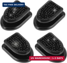 4PCS Bling Car Mini Hooks, Crystal Rhinestone Auto Backseat Hanger, Multifunctio