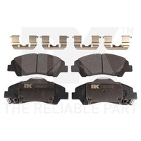 NK 223450 Bremsbelagsatz Scheibenbremse Vorderachse FüR Hyundai