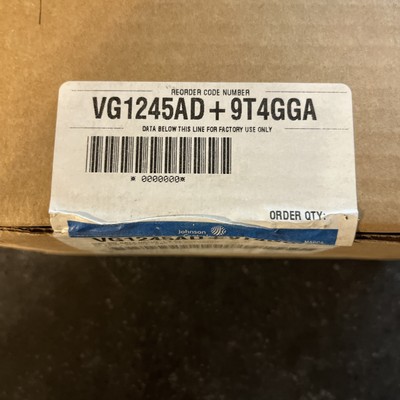 Johnson Controls 2w Ball Valve 1/2 SS 24vac Vg1245ad 9t4gga